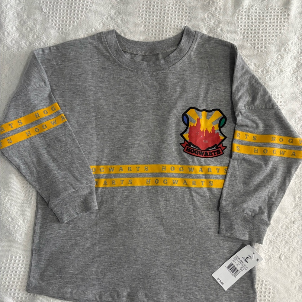 Kids Gray Long Sleeve Shirt